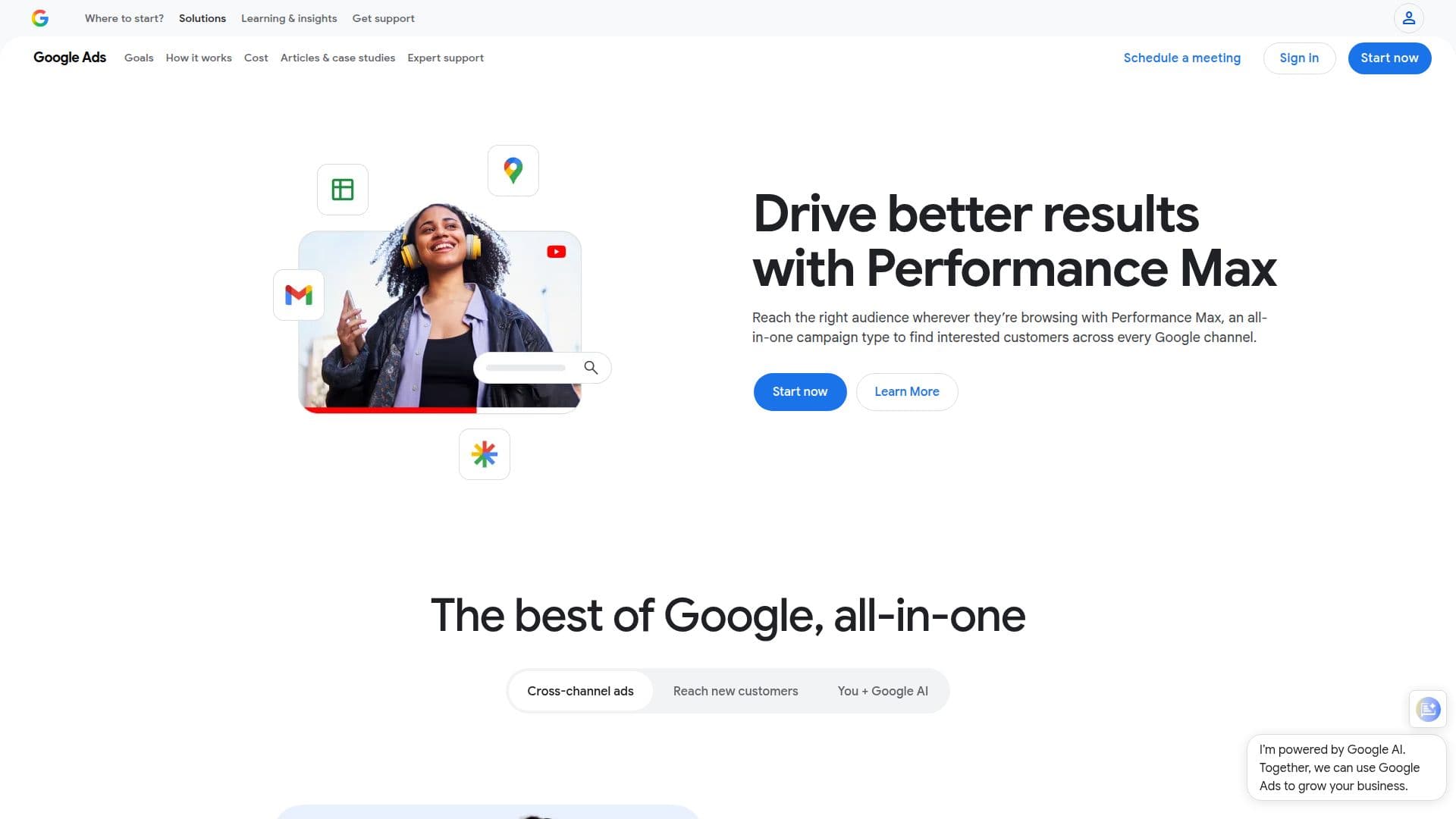 Performance Max screenshot