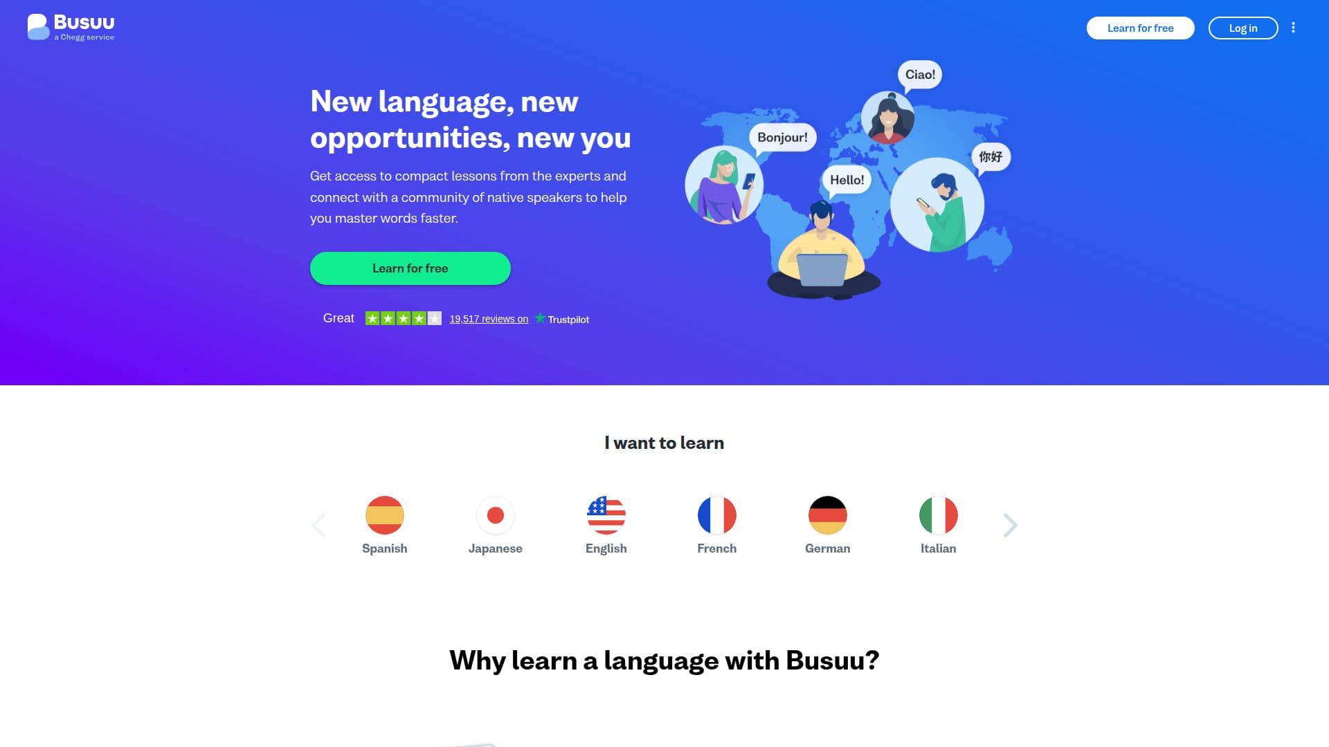 Busuu 截图