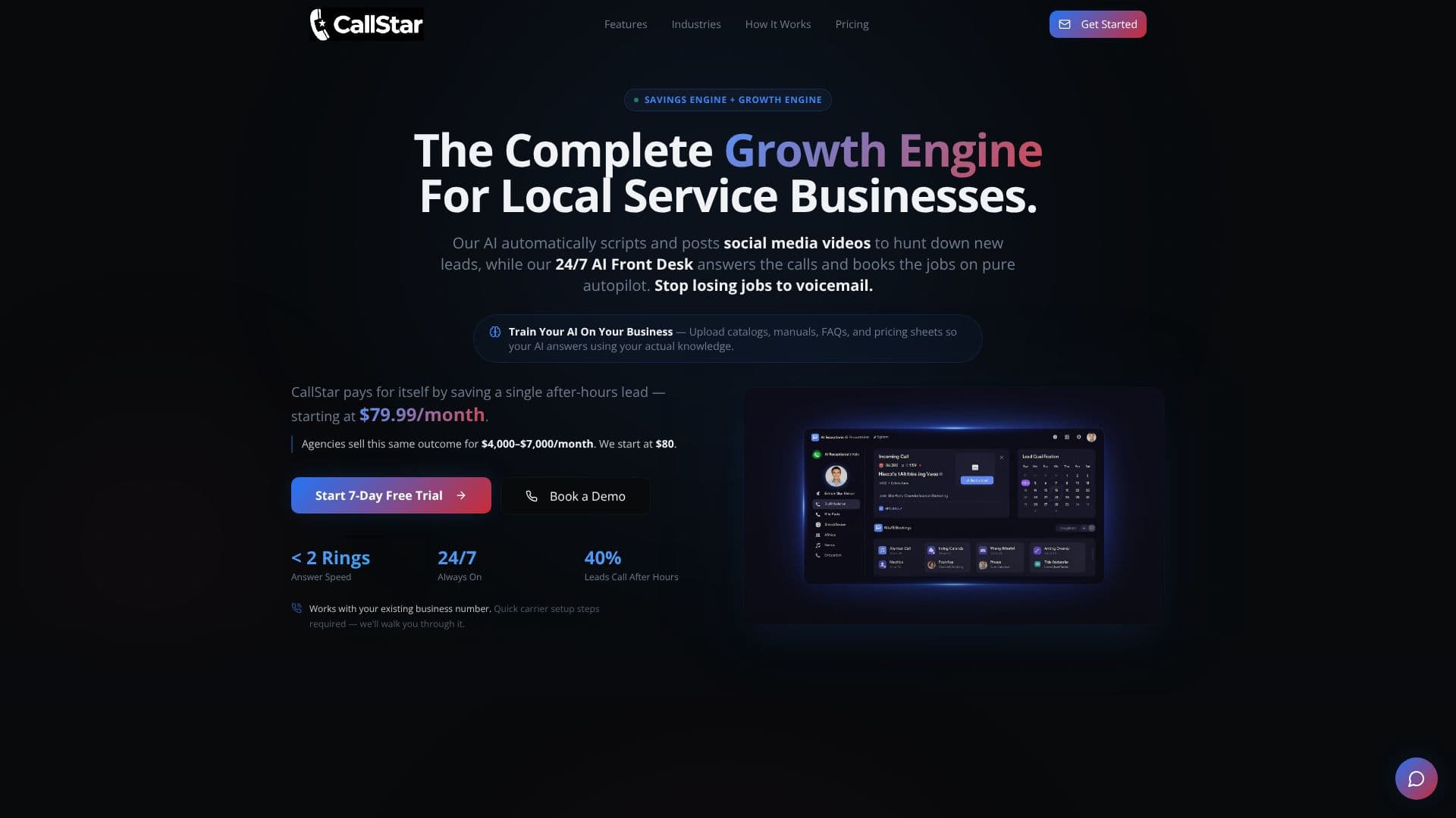 CallStar.ai screenshot