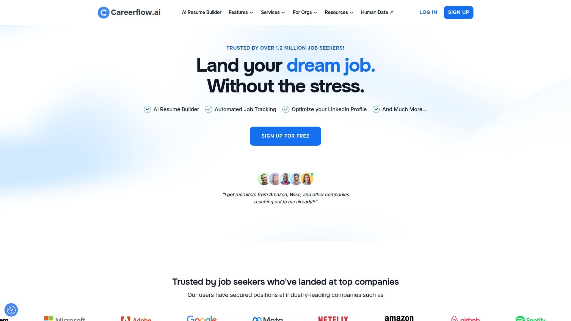 لقطة شاشة لـ Careerflow