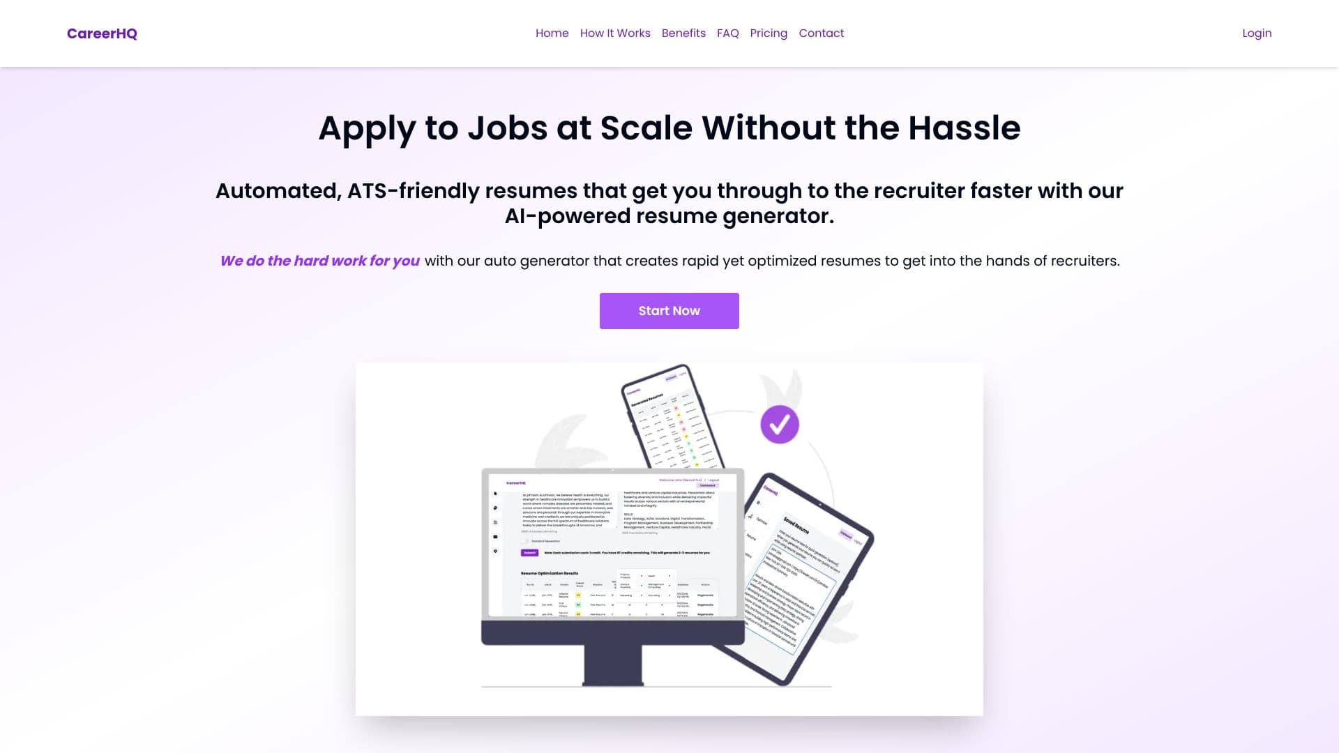 Screenshot von Career HQ