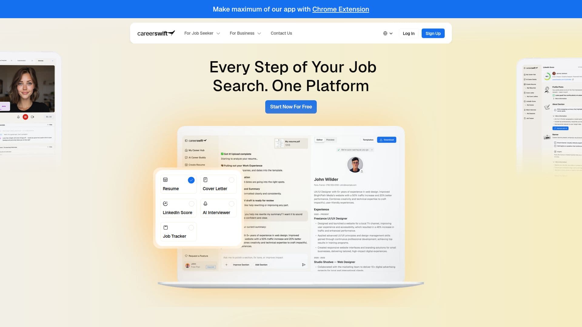 CareerSwift 스크린샷