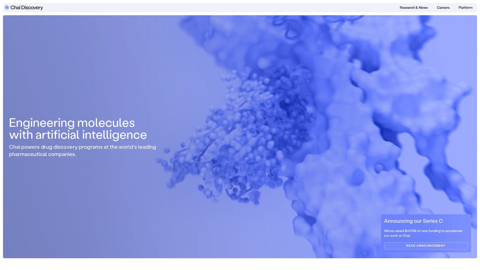 Screenshot von Chai Discovery