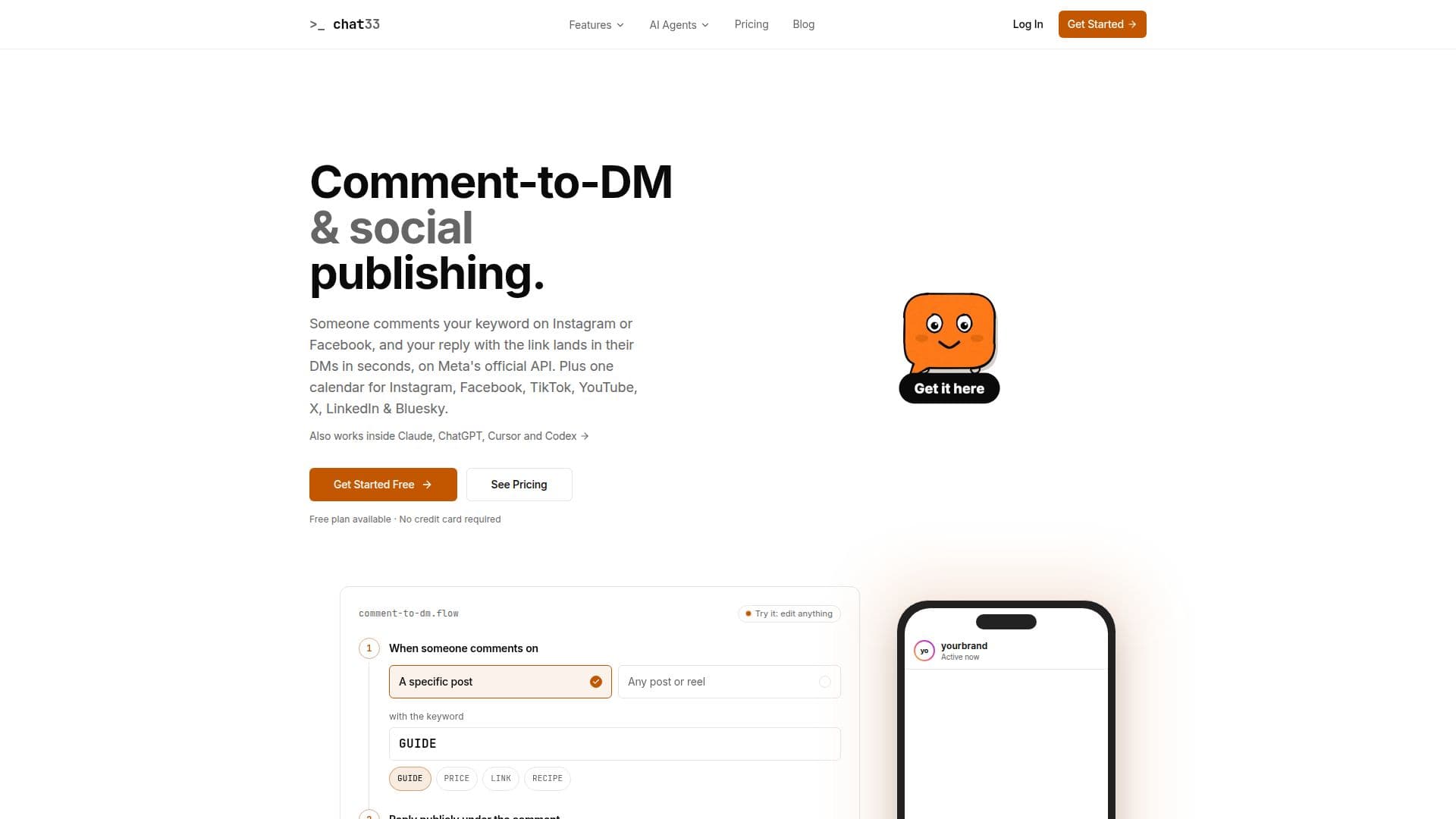 Chat33 screenshot