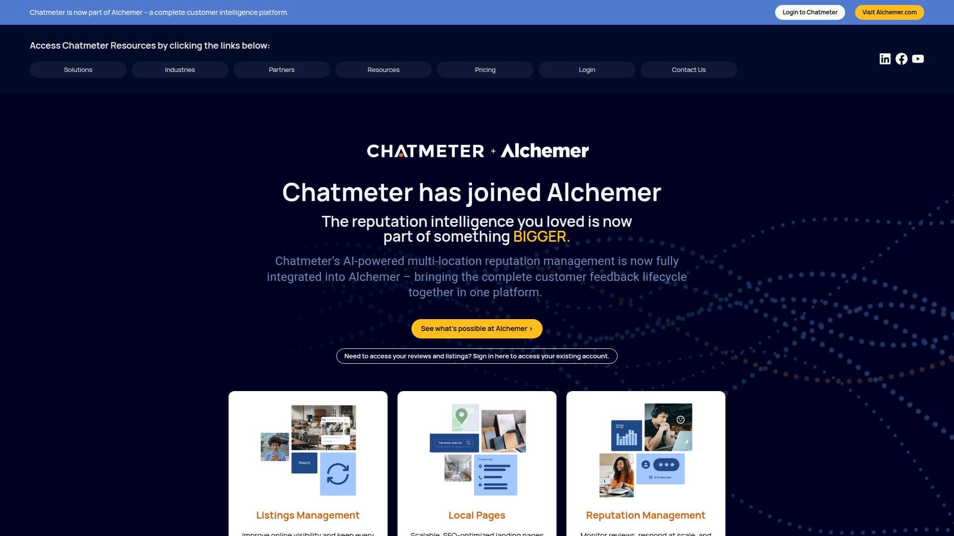 Captura de pantalla de Chatmeter