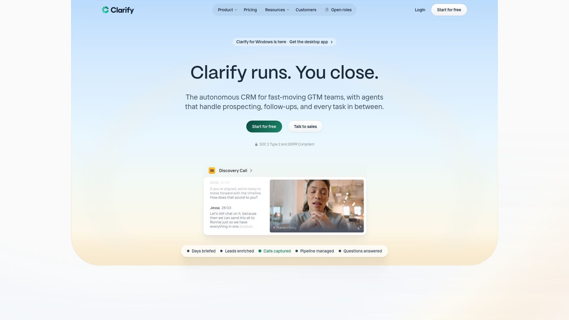 Clarify screenshot