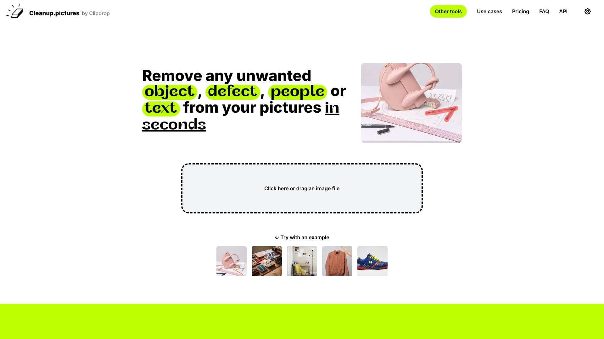 Cleanup.pictures screenshot