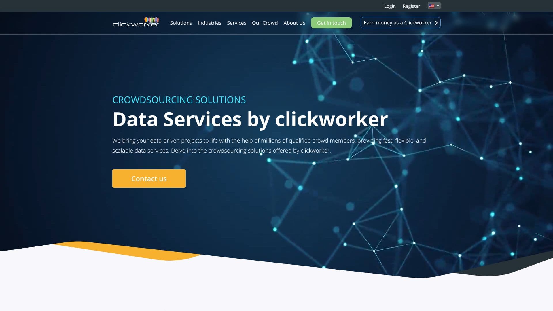 Data Services by clickworker screenshot