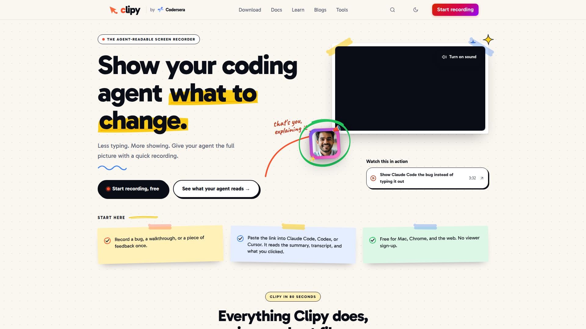 Скриншот Clipy
