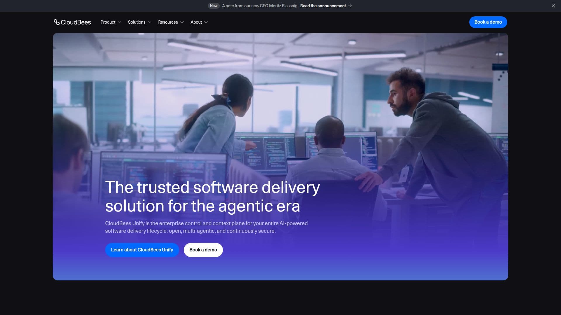 CloudBees Unify 스크린샷