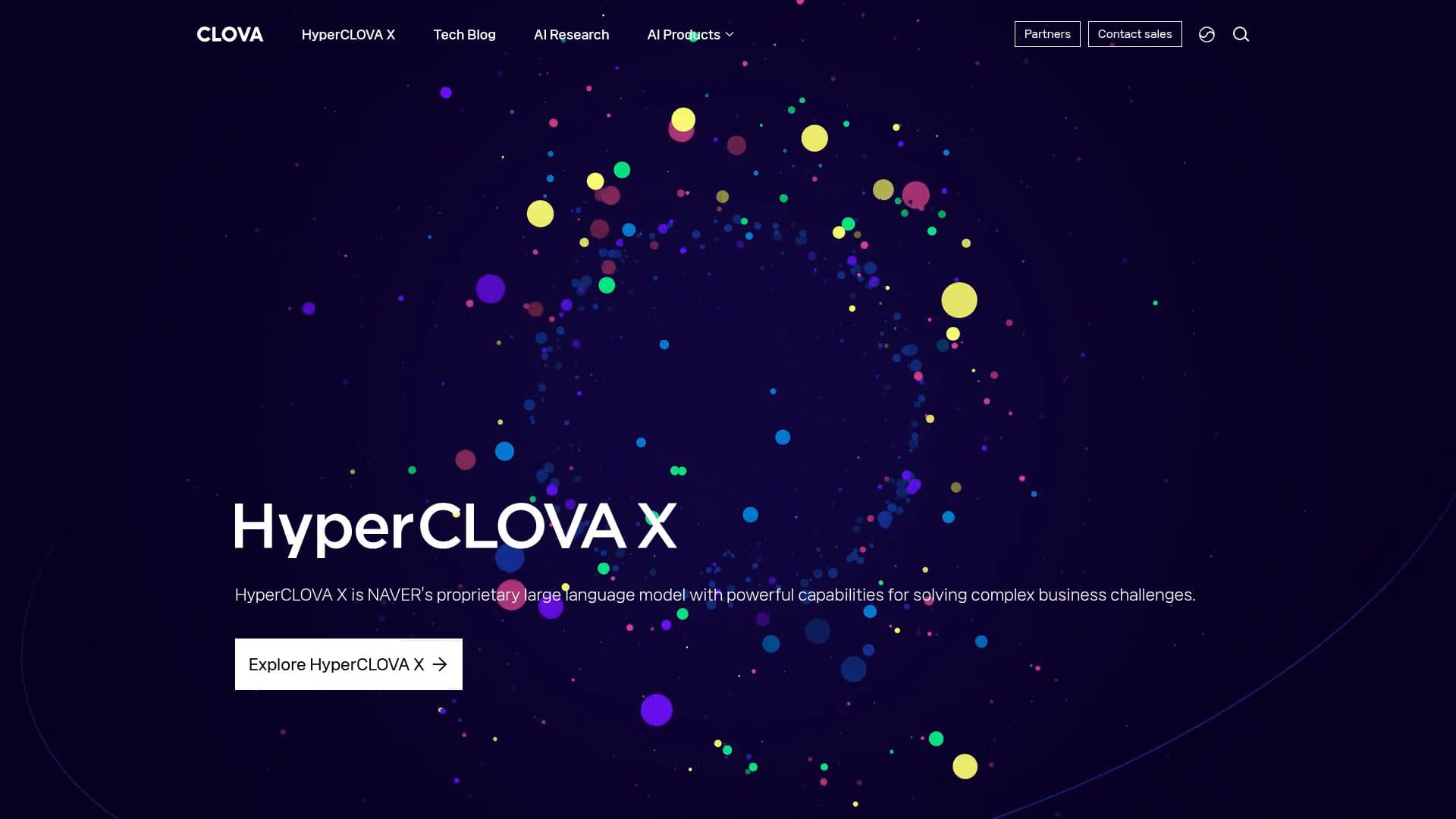 HyperCLOVA X screenshot