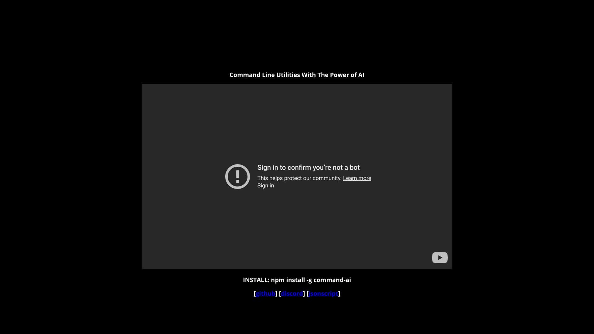 CommandAI screenshot