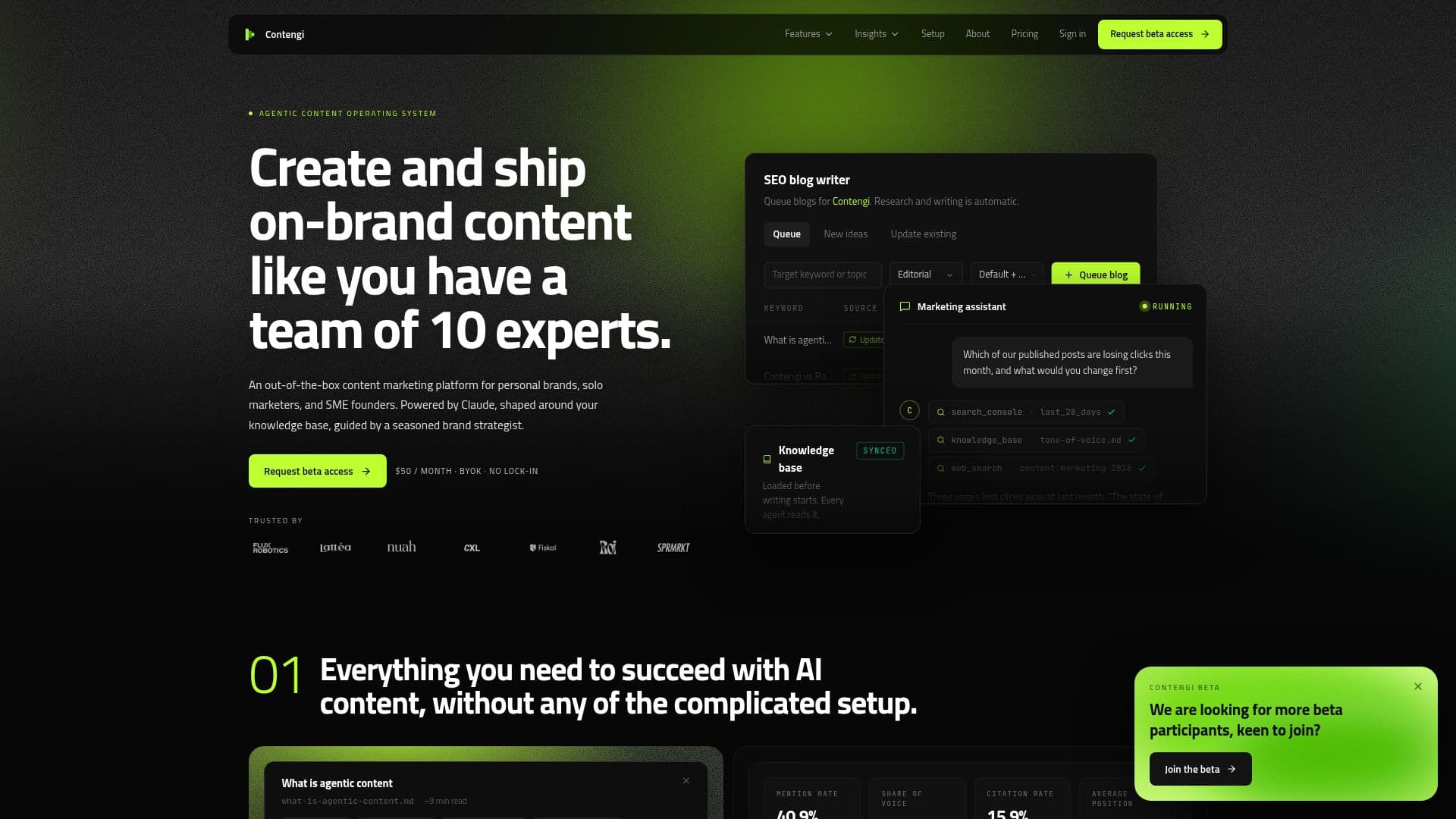 Contengi screenshot