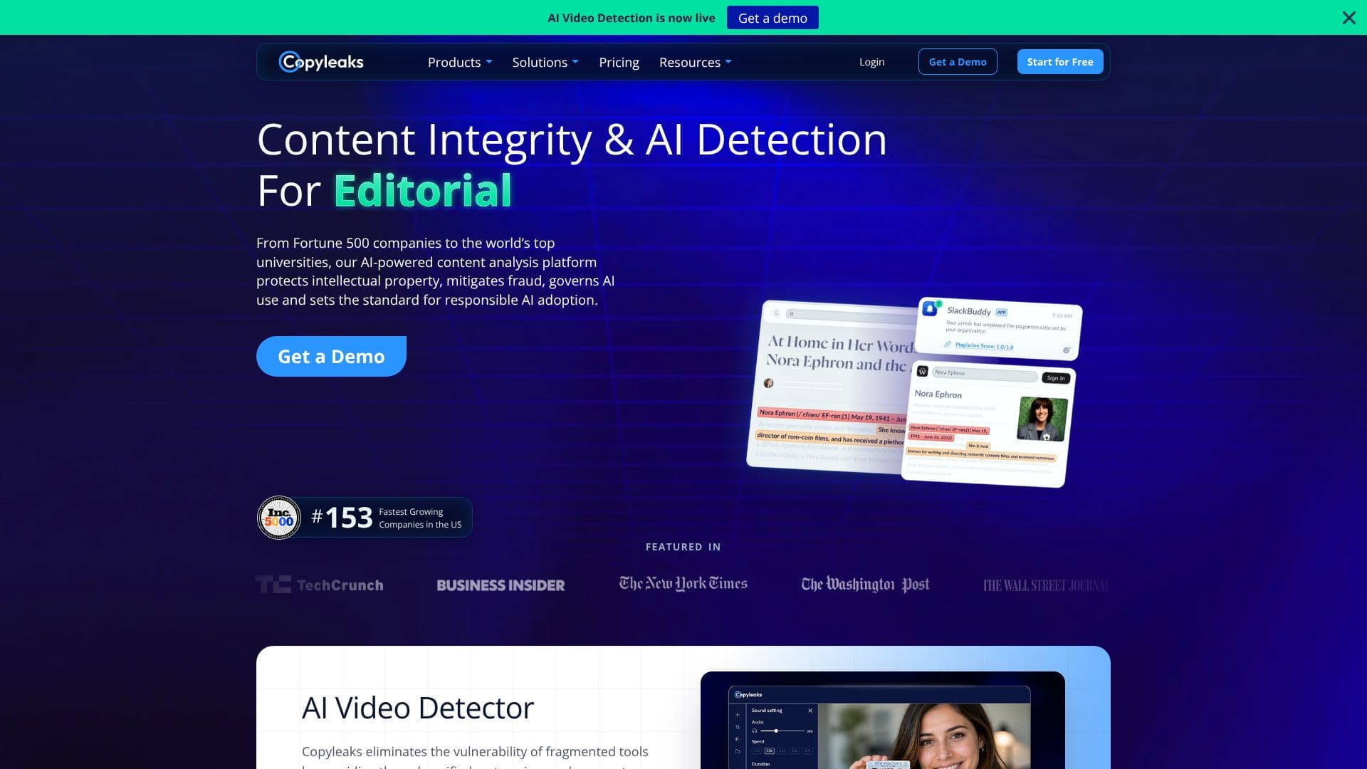 Copyleaks AI 内容检测 截图