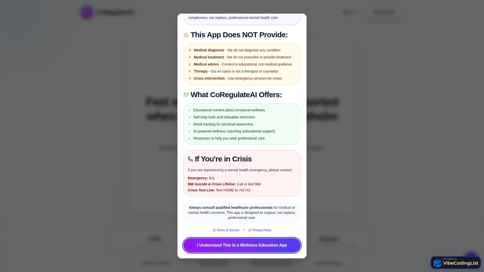CoRegulateAI screenshot