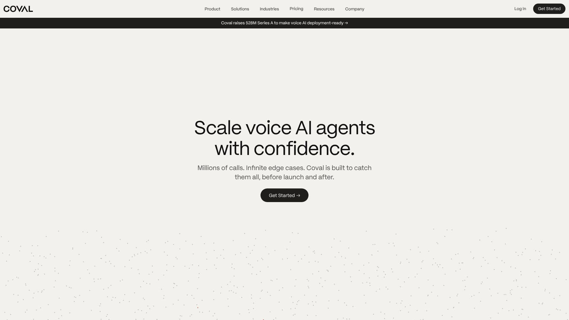 Coval AI 评估 截图