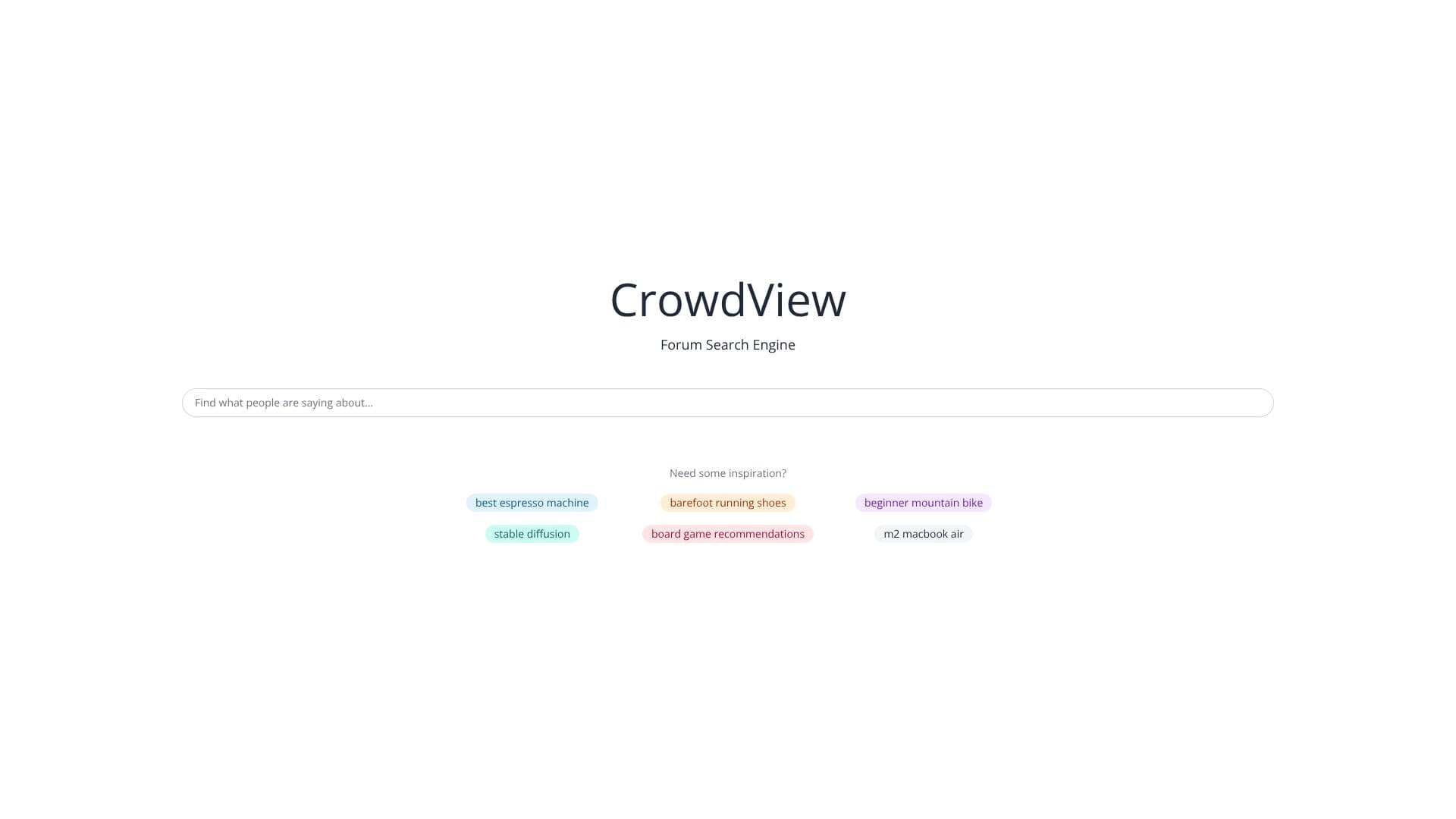 CrowdView screenshot
