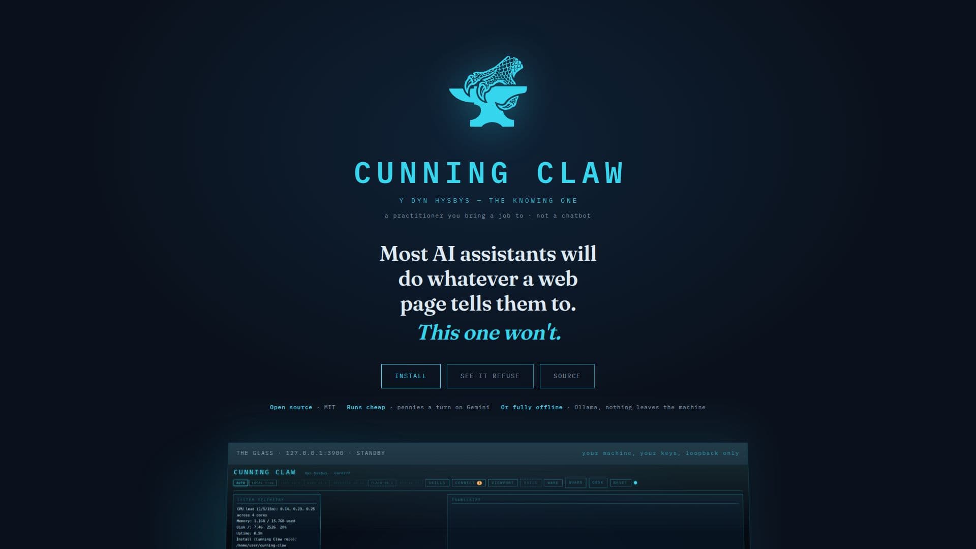 Cunning Claw screenshot