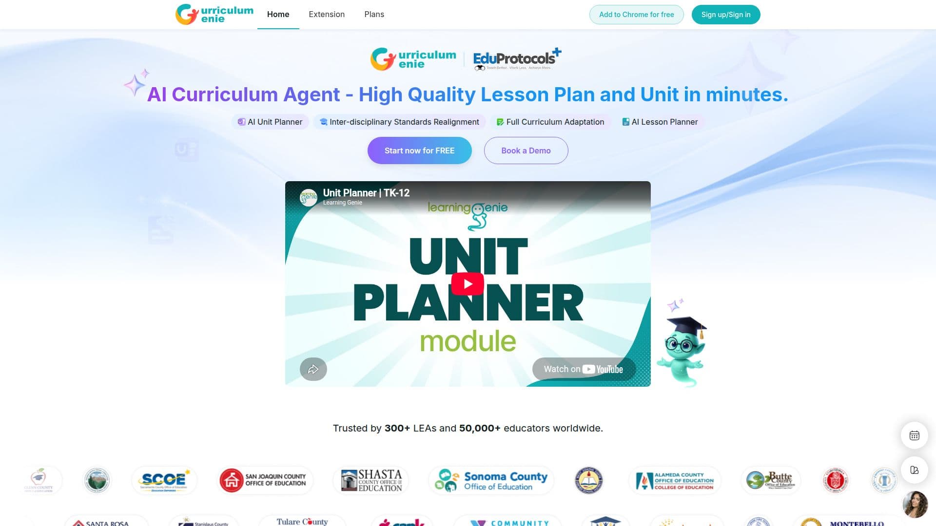 Curriculum Genie screenshot