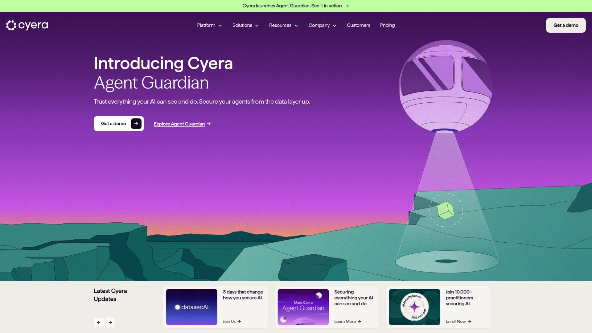 Cyera screenshot