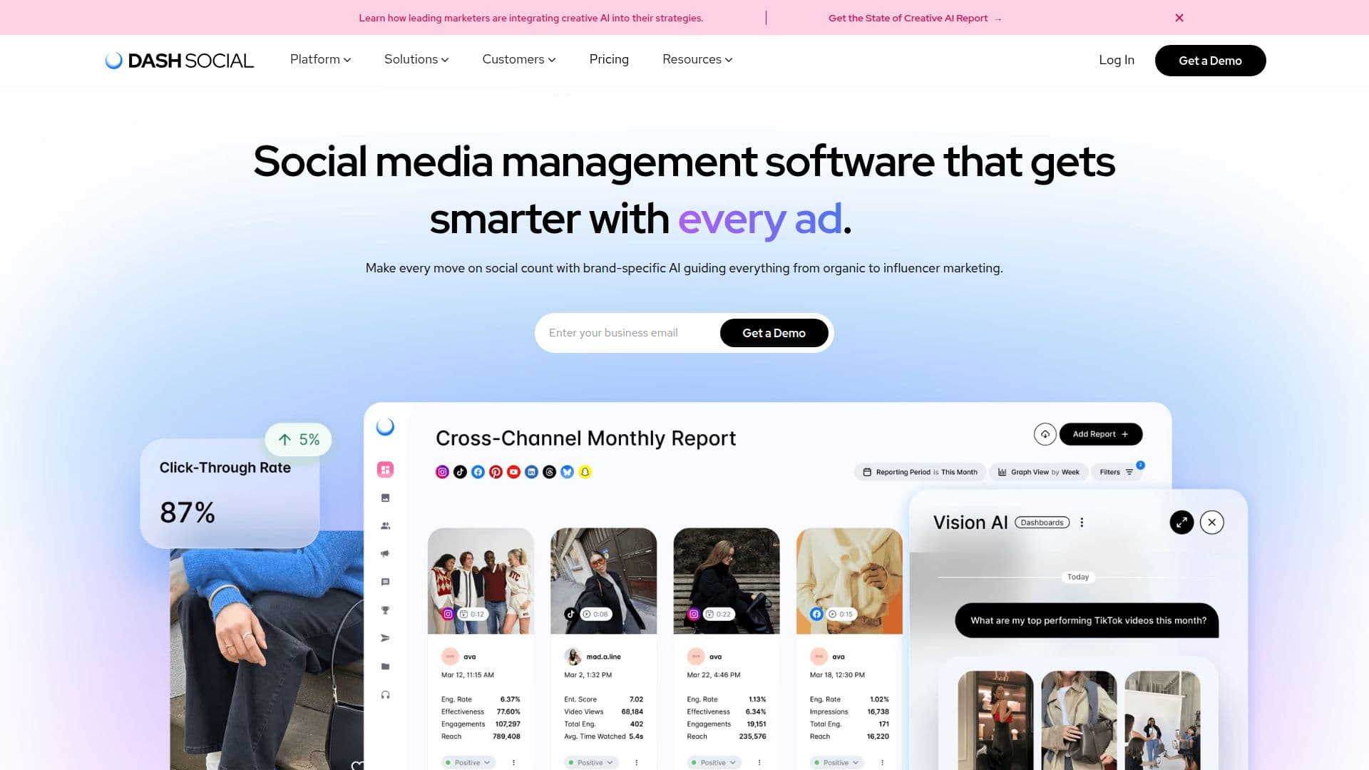 Dash Social 스크린샷