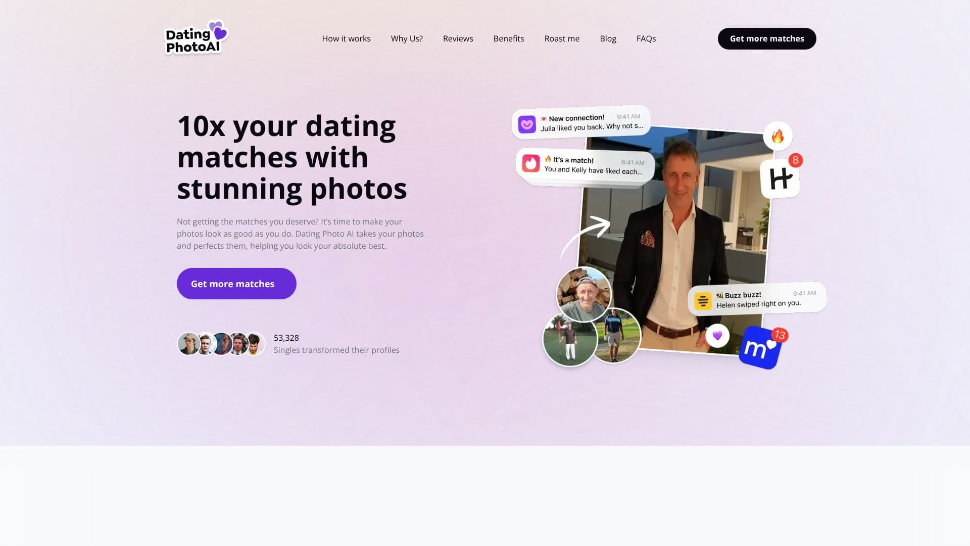 Tangkapan layar Dating Photo AI