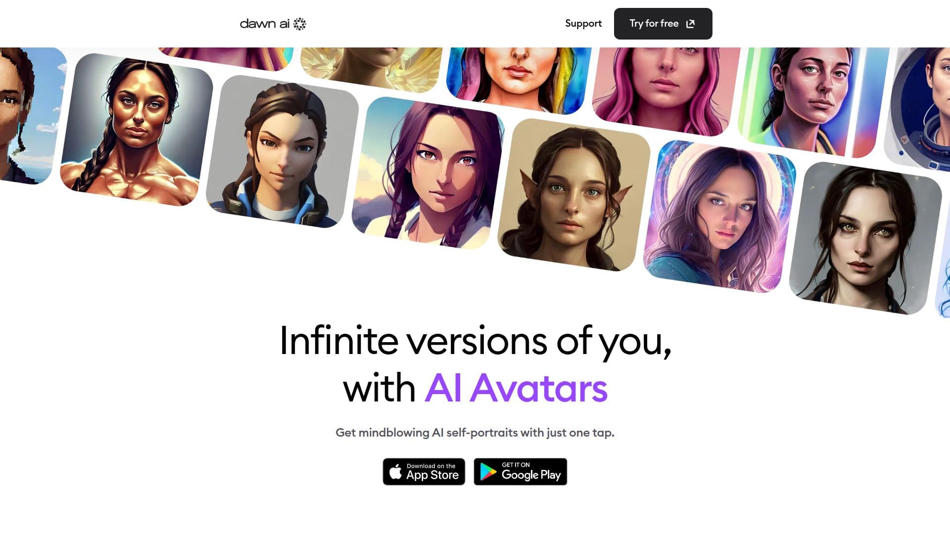 Dawn AI - AI Avatars screenshot