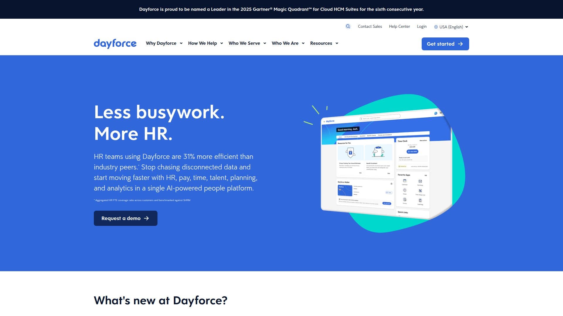 Dayforce のスクリーンショット