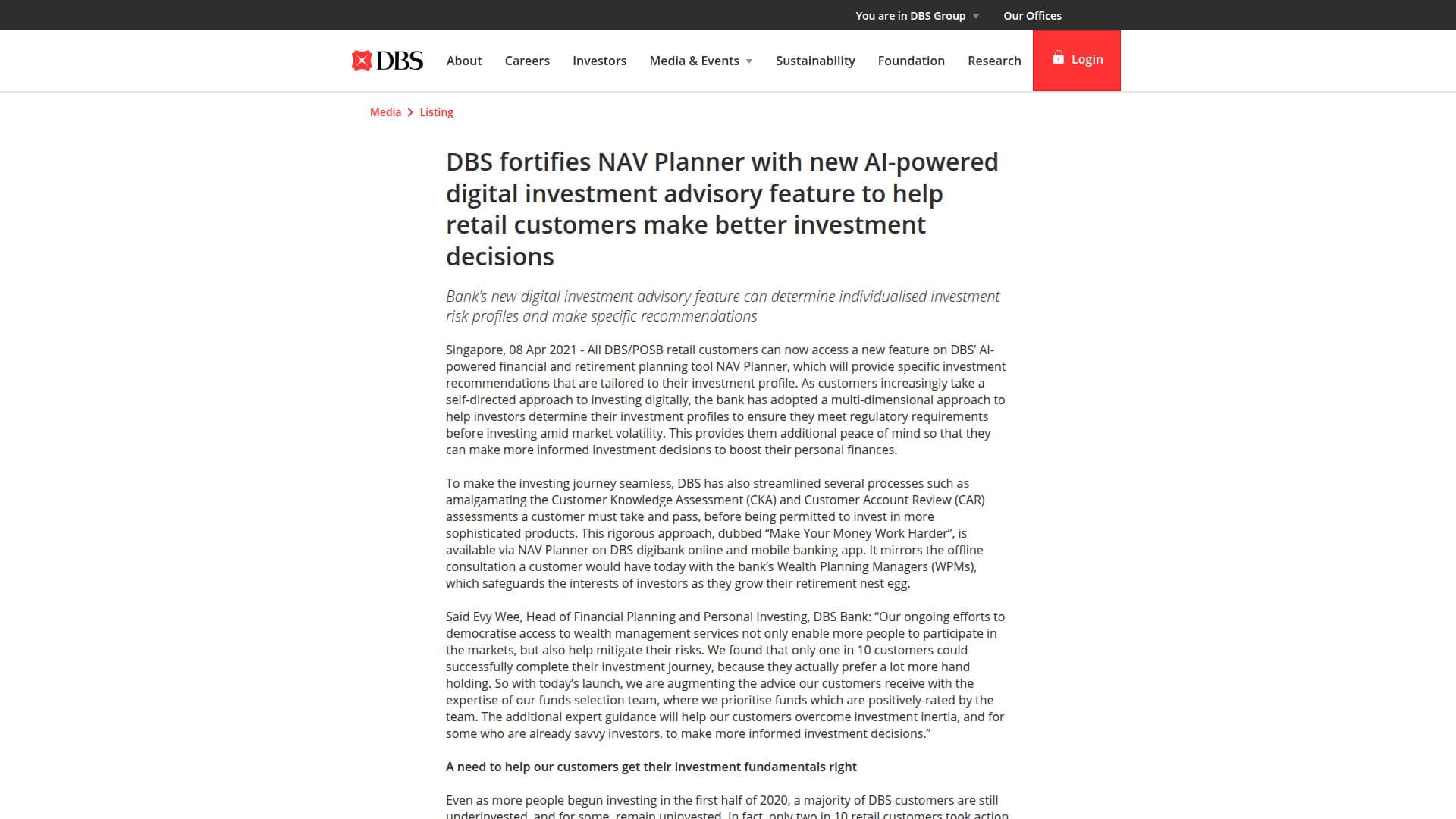 Скриншот DBS NAV Planner