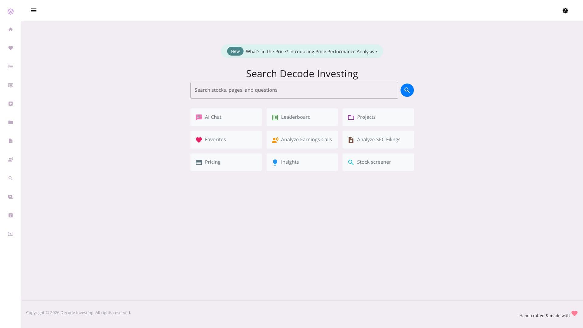Decode Investing 스크린샷
