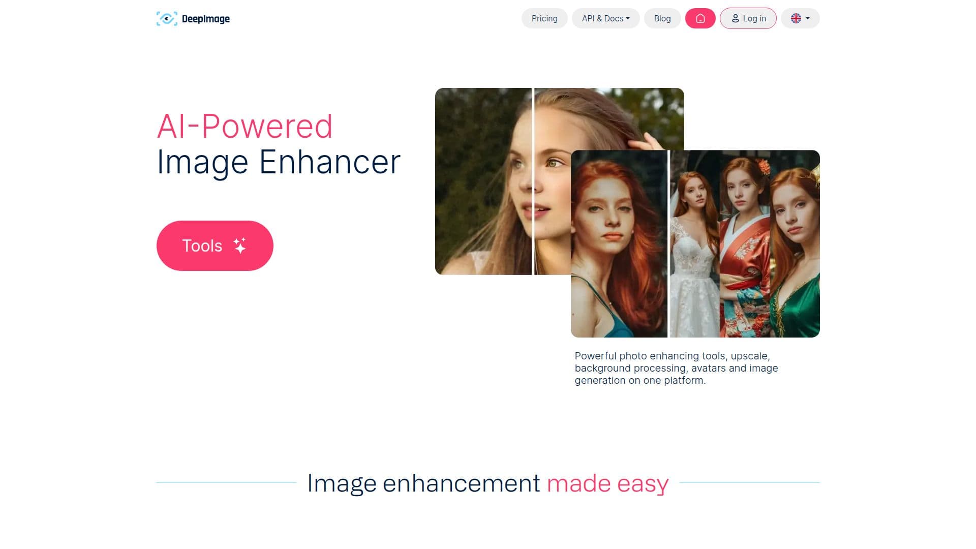 Скриншот Deep-Image.ai