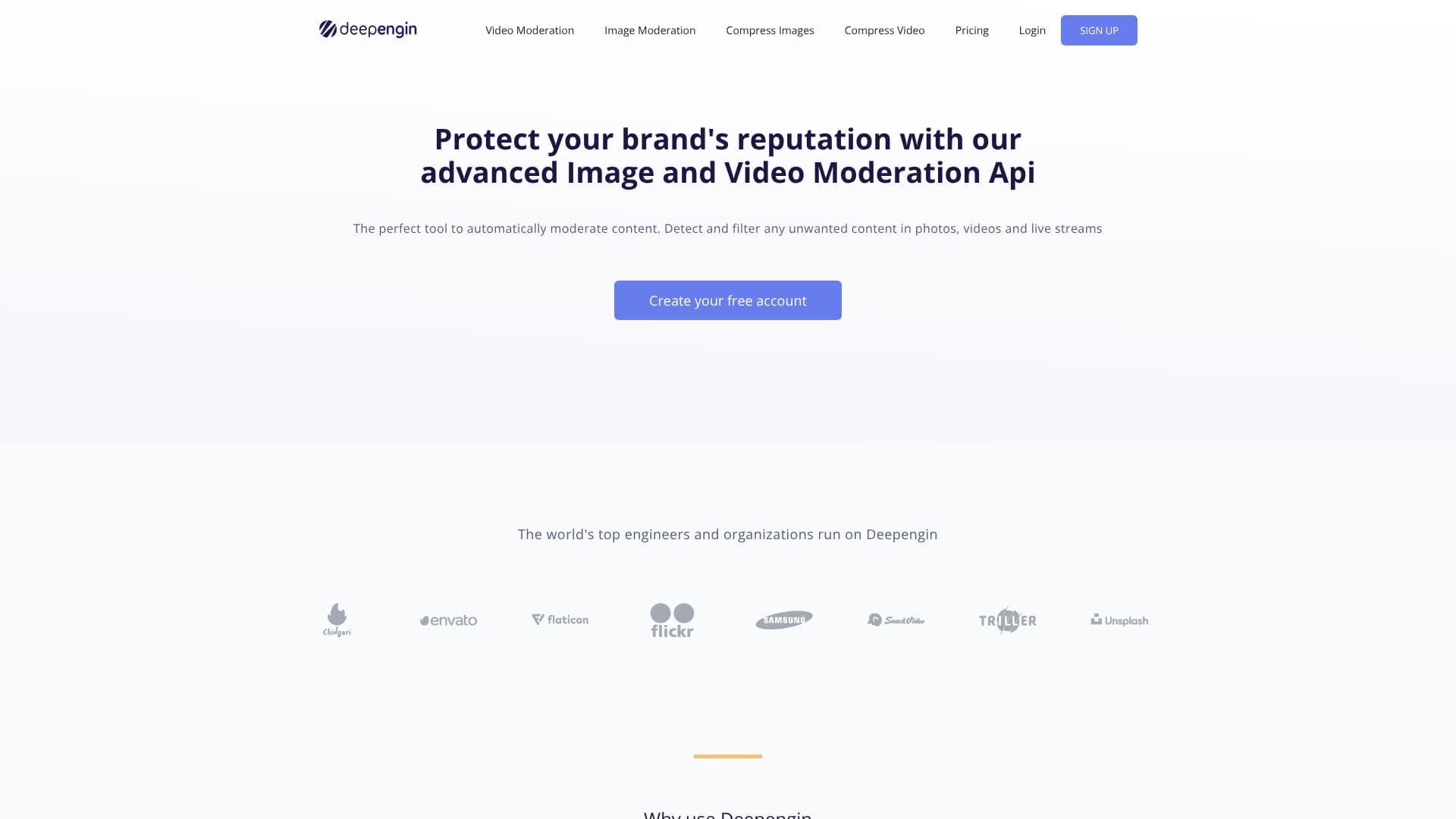 Скриншот Deepengin API