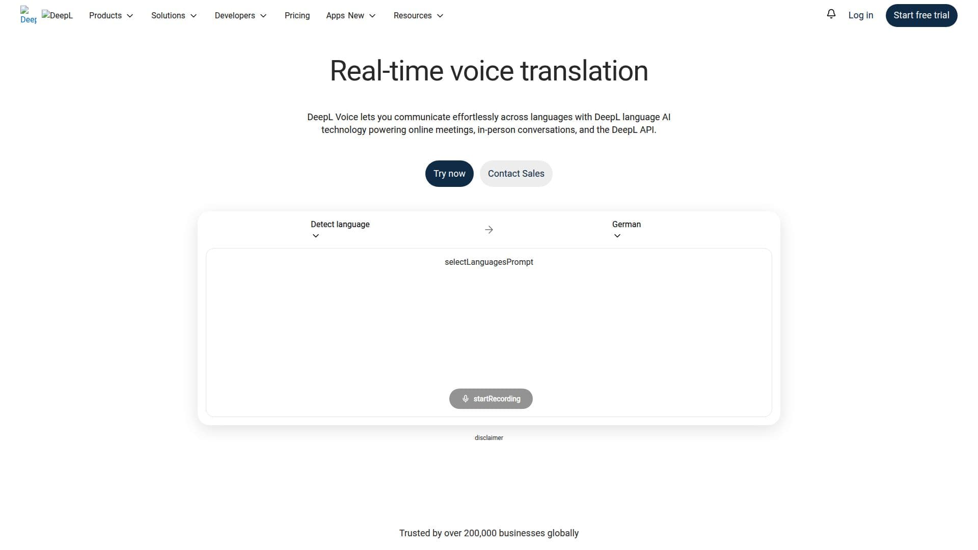 DeepL Voice screenshot