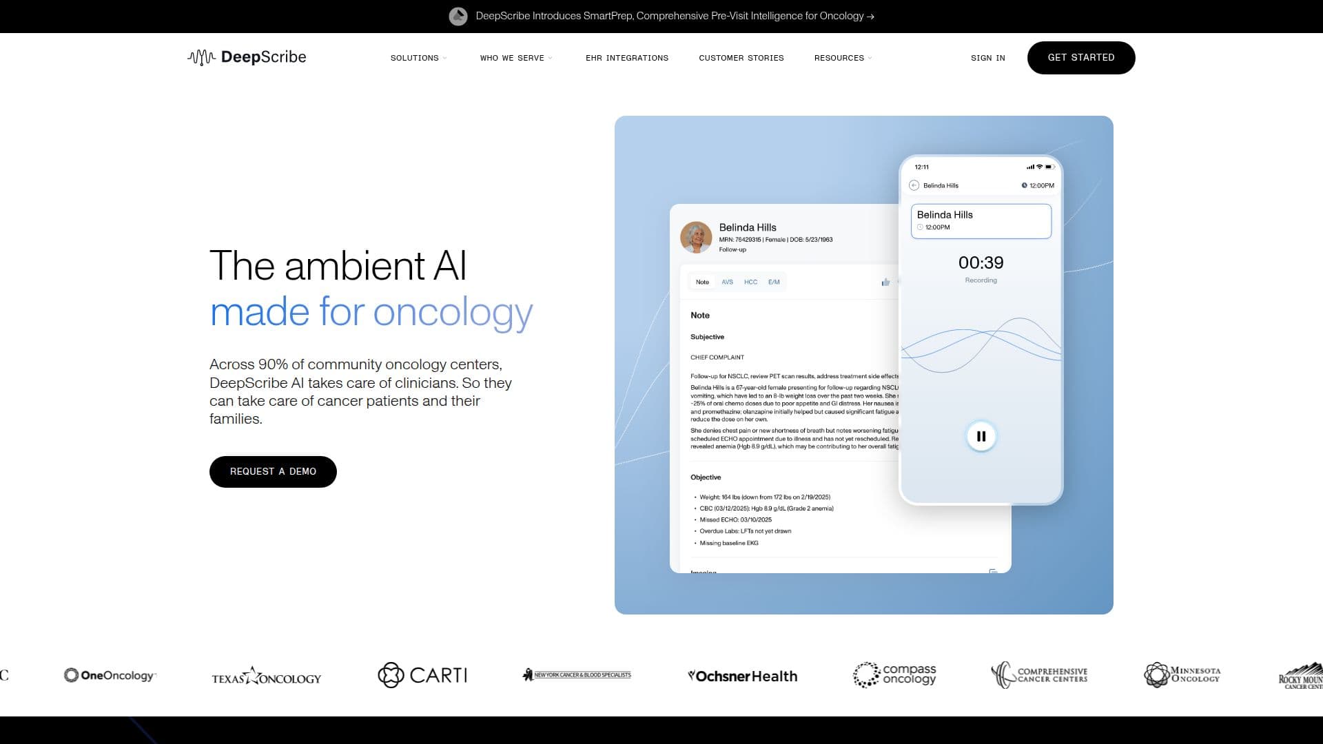 DeepScribe AI Medical Scribe screenshot