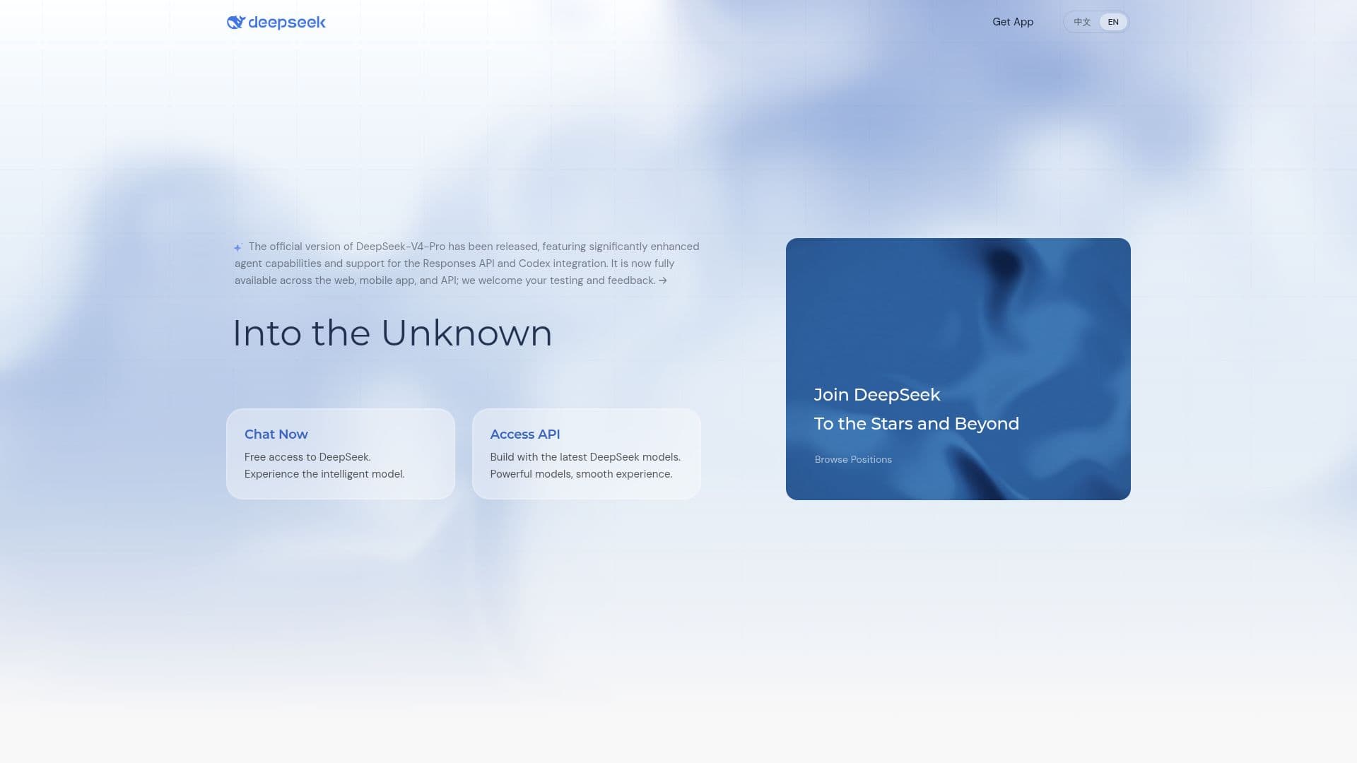 DeepSeek screenshot