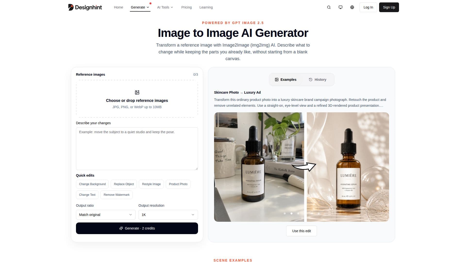 Designhint screenshot