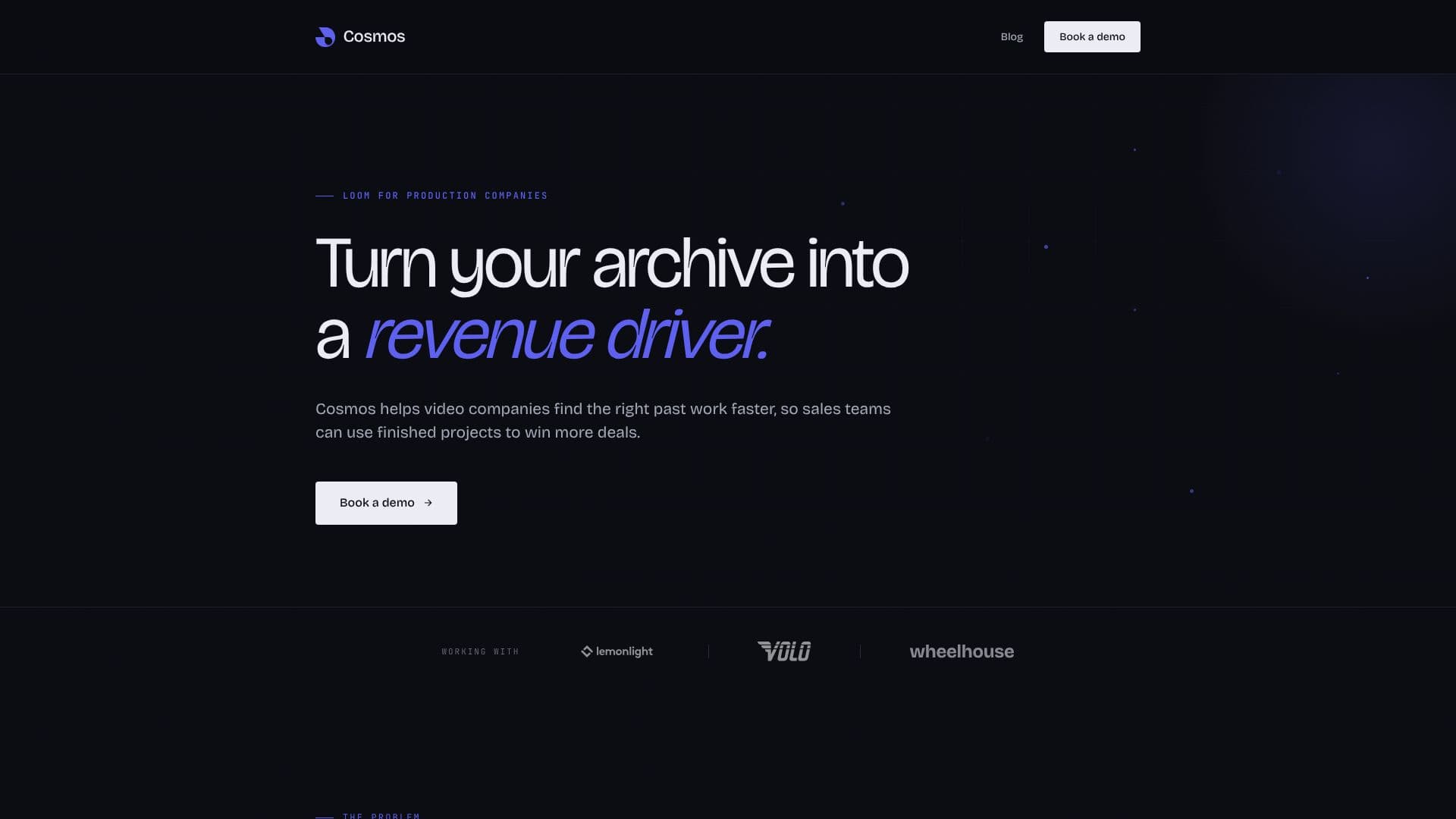 Screenshot von Cosmos