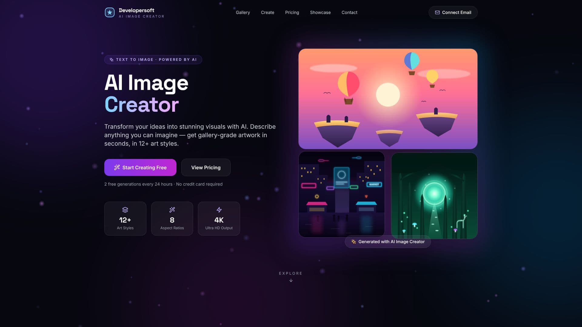 Developersoft AI Studio screenshot