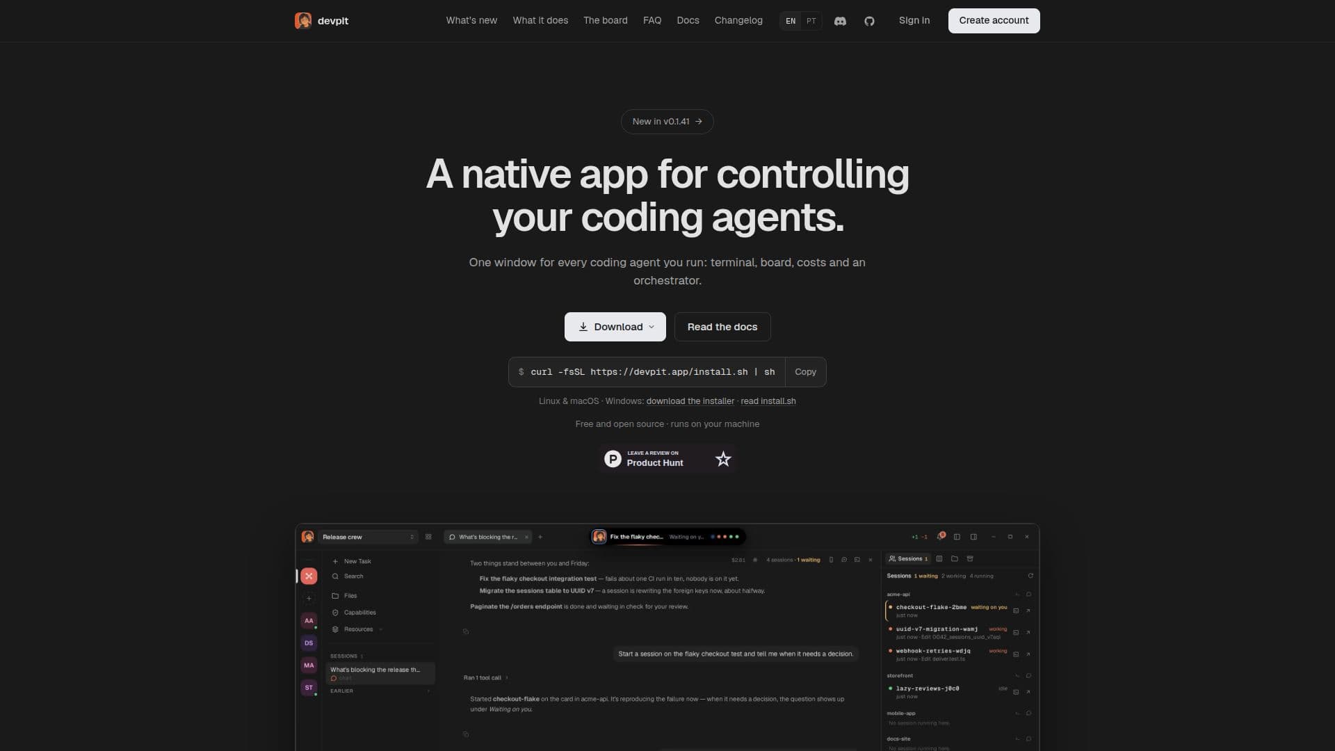 devpit screenshot