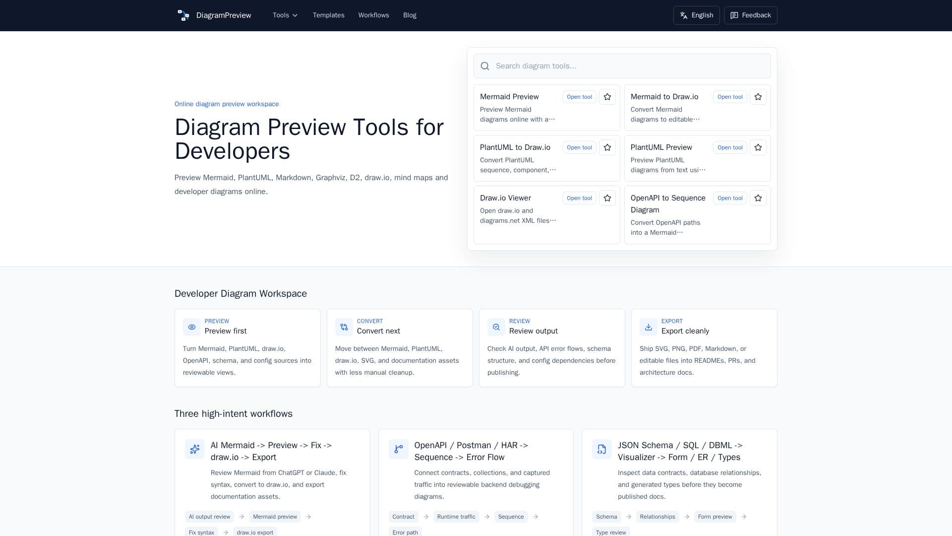 DiagramPreview screenshot
