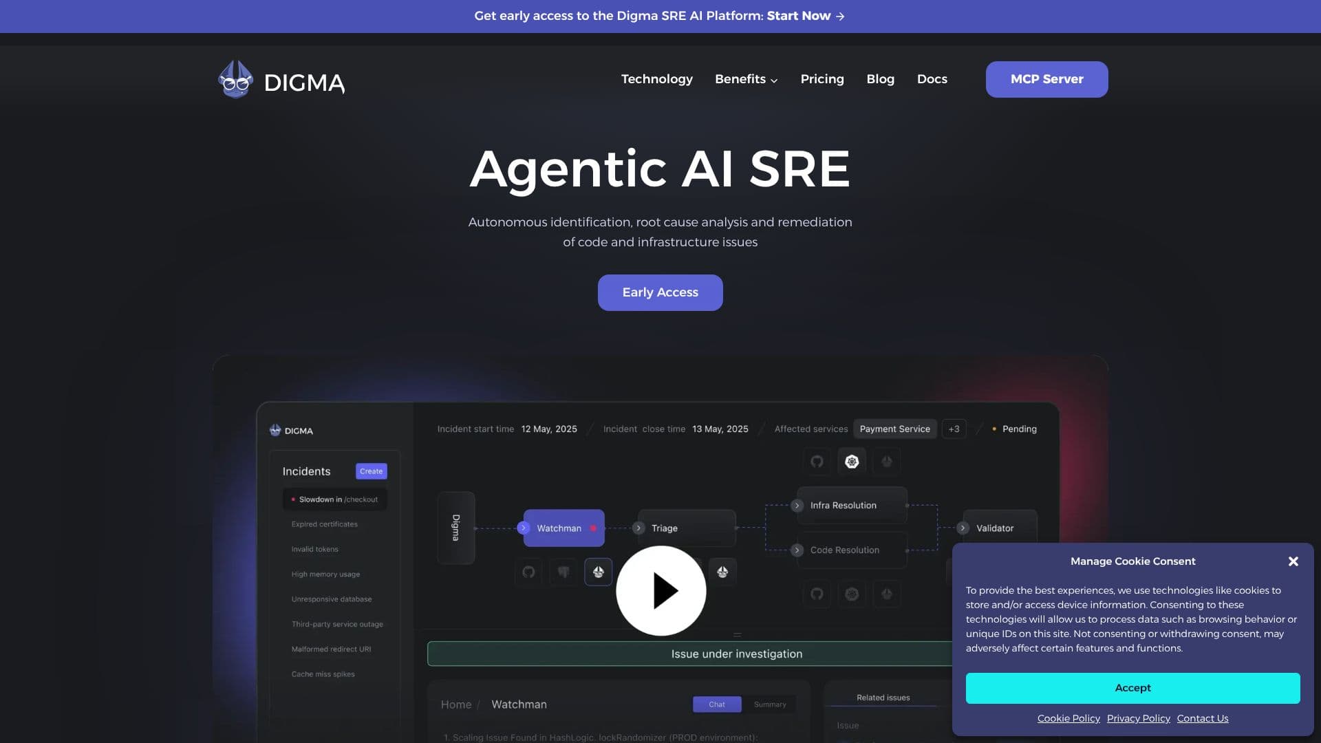 Digma AI SRE screenshot
