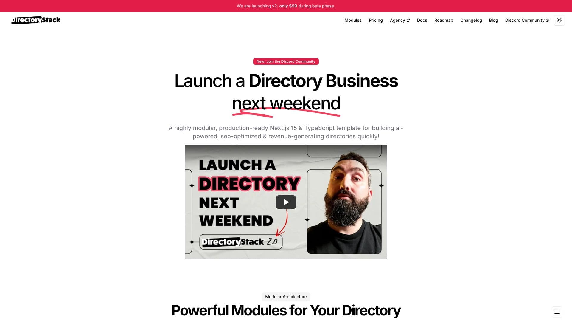 Screenshot von DirectoryStack