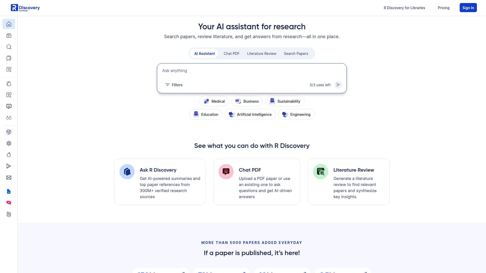 R Discovery screenshot
