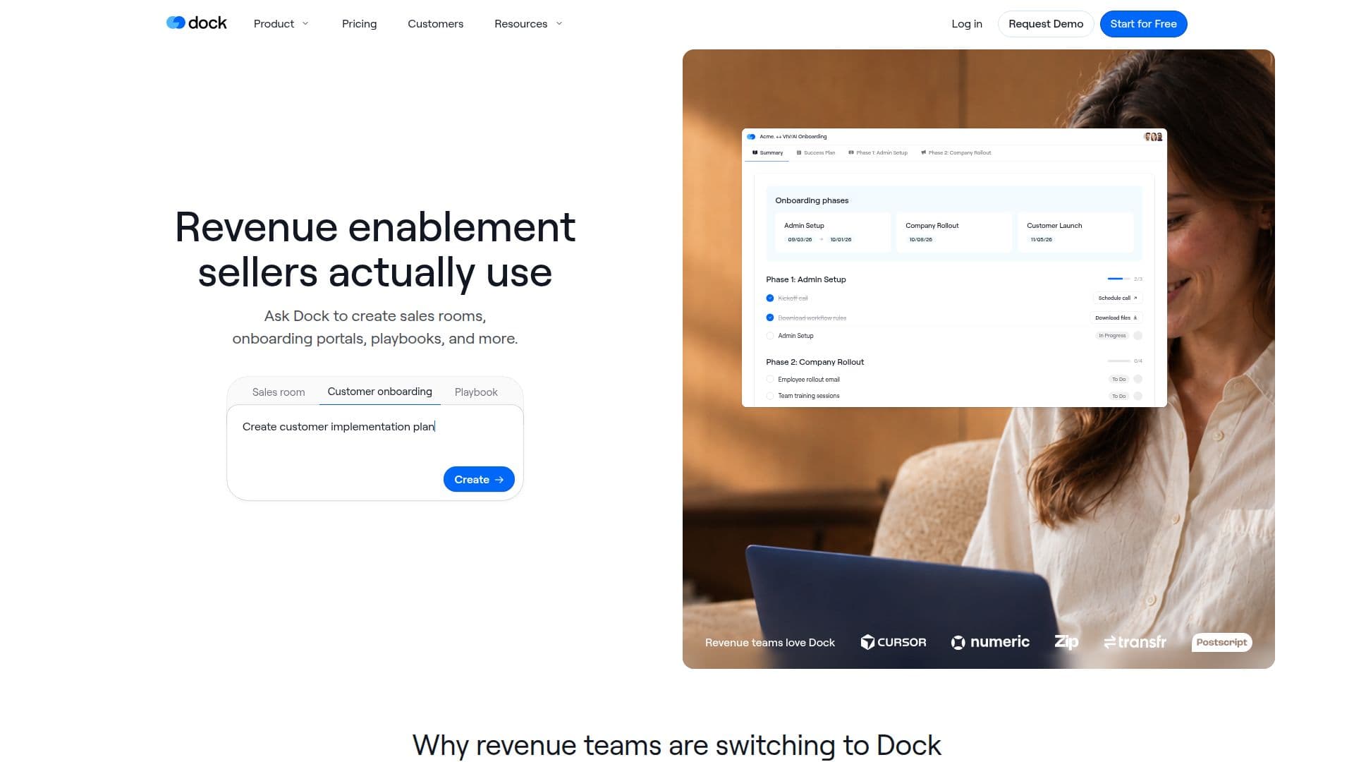 Dock 截图