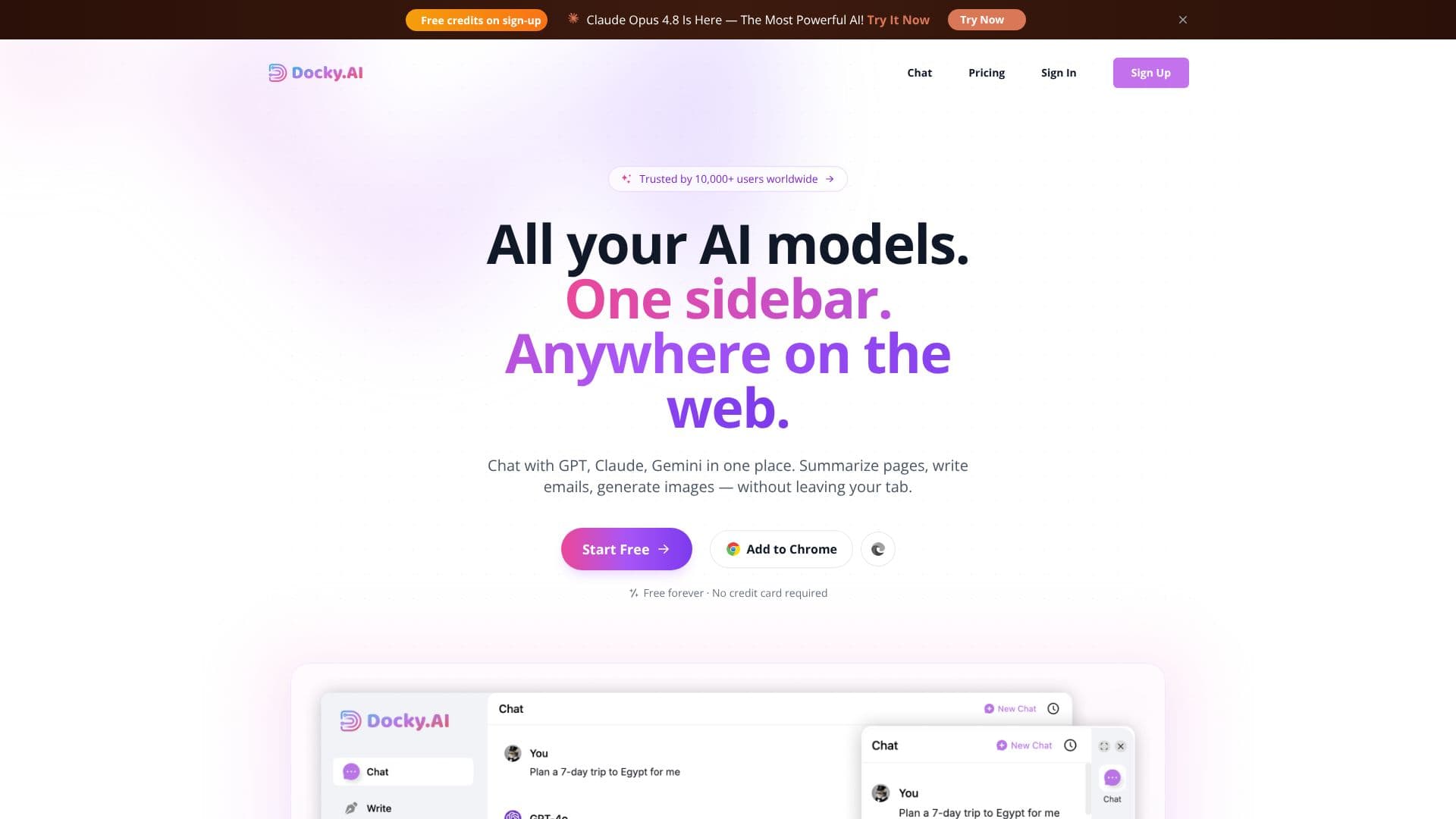 Docky.AI 스크린샷