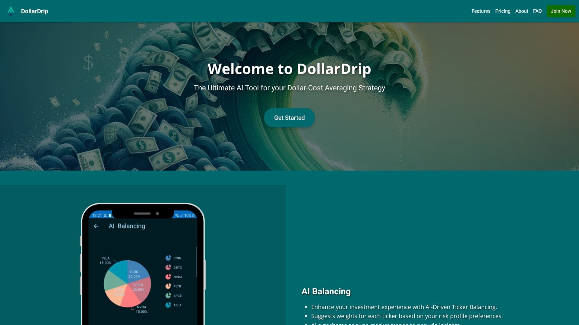 DollarDrip screenshot