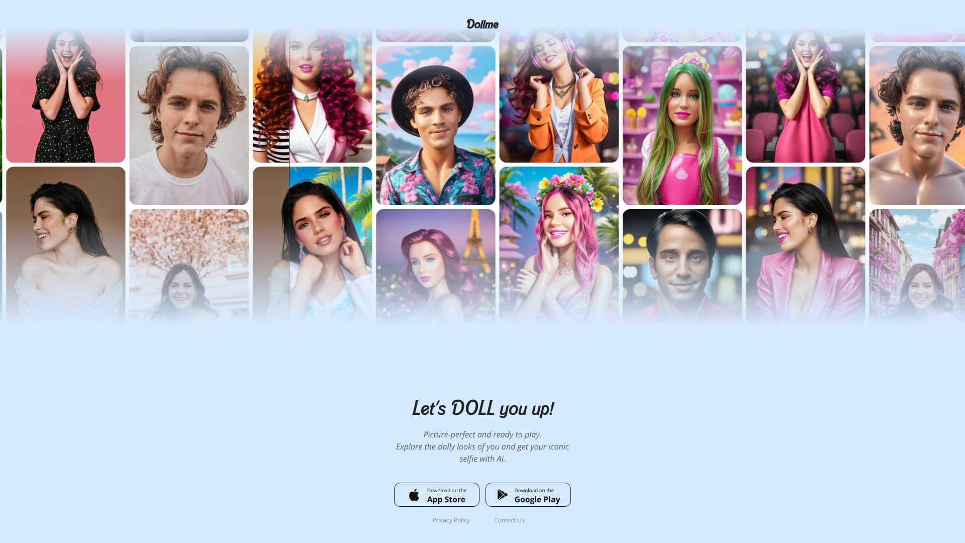 Screenshot von Dollme.app