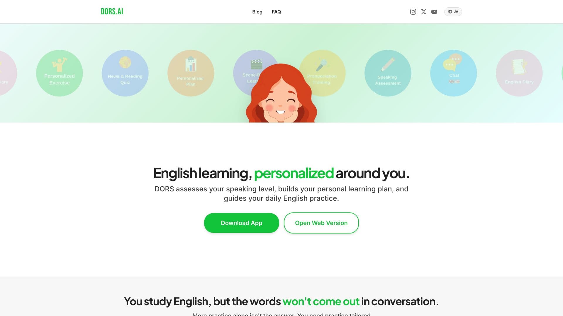 DORS.AI English Coach screenshot