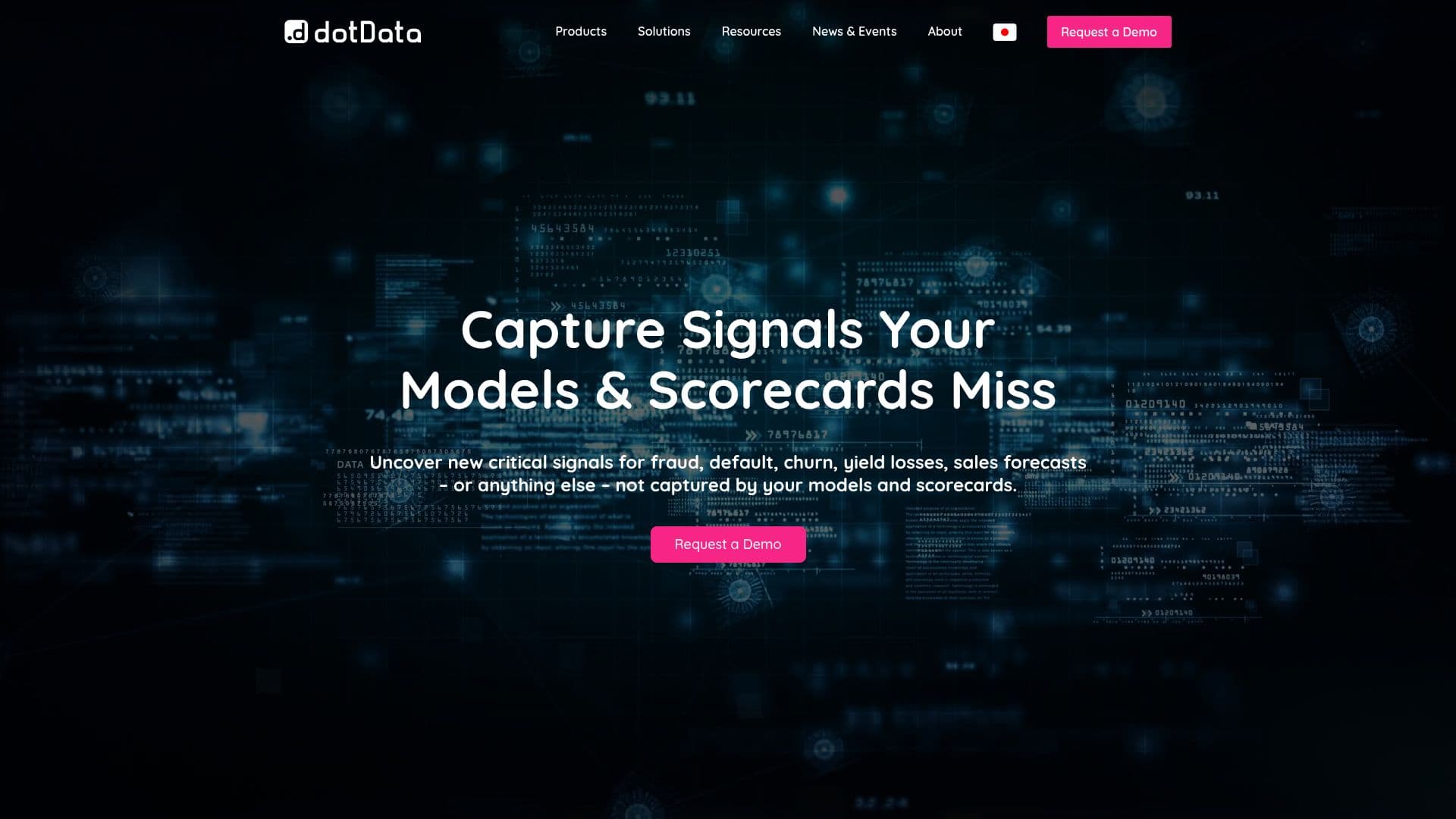 تحليلات الذكاء الاصطناعي من dotData screenshot