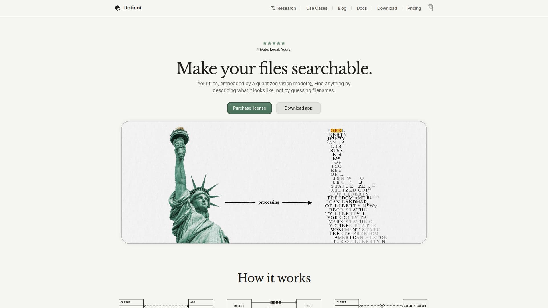Dotient screenshot